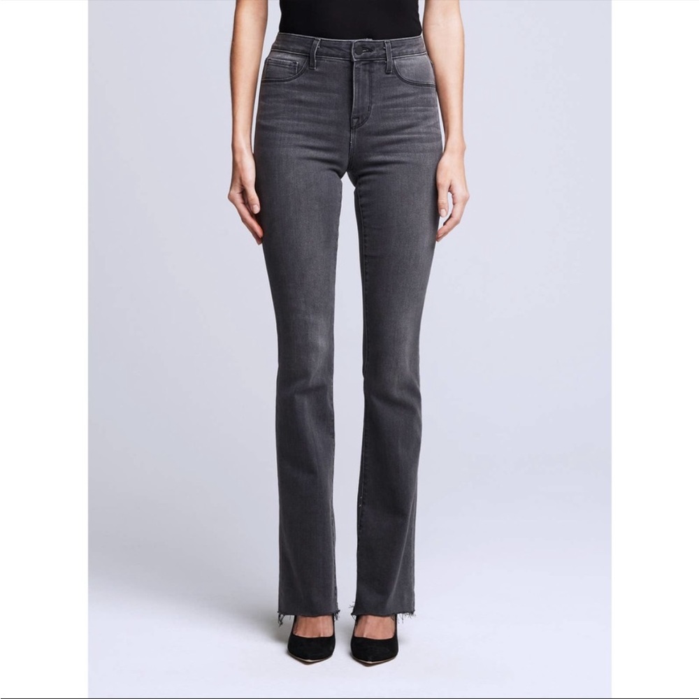 L'AGENCE
Ruth High Rise Straight Jeans in Vintage Grey - Size 27